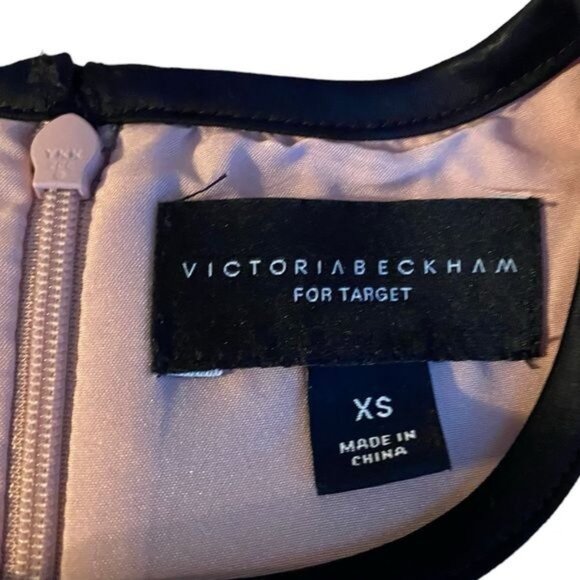 Victoria Beckham Girl Blush Flower Pocket Drop Waist Dress Size XS Pink … - Picture 9 of 10